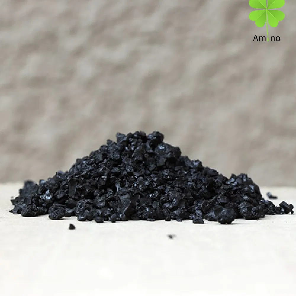 Shiny Flakes 65% Humic Acids Content Potassium Humate for Fruit/Vegetable/Crops 100% Water Soluble Organic Fertilizer