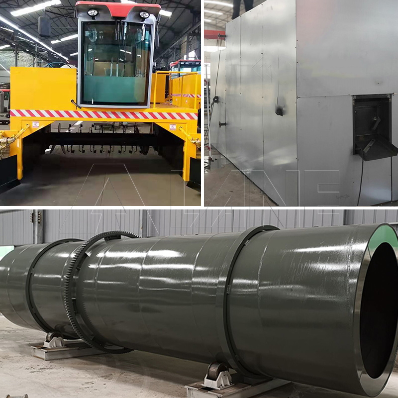 Lane Yellow Humic Acid Fertilizer Plant Equipment Organic Granulated Fertilizer Pellets Fertilizer Production Plant