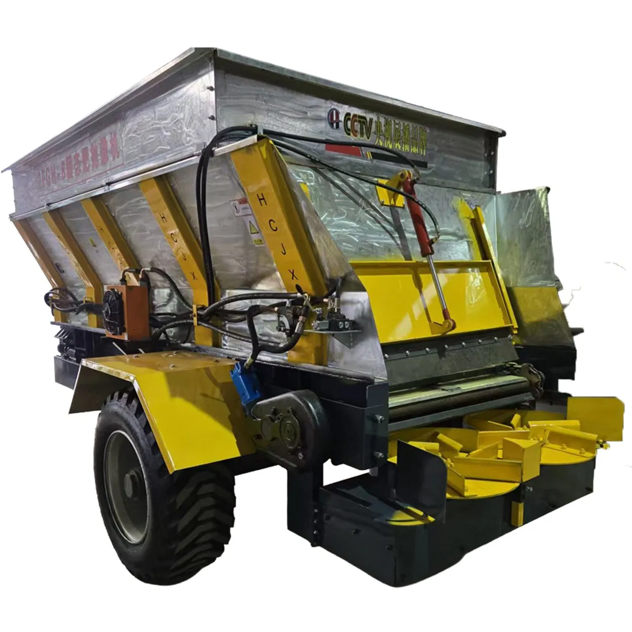 Farmyard Manure Spreader Chicken Cow and Sheep Manure Spreader Diluted Manure Pellet Powder Spreader