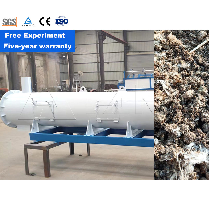 Lane Municipal Solid Waste Recycling Plant Stirring Pin Granulator Organic Fertilizer Equipment