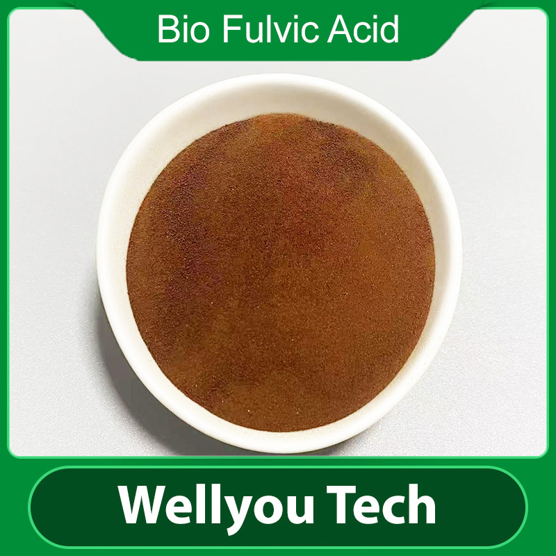Organic Certificed Biostimulant Bio-Fulvic Acid Fertilizer From Wellyou Tech