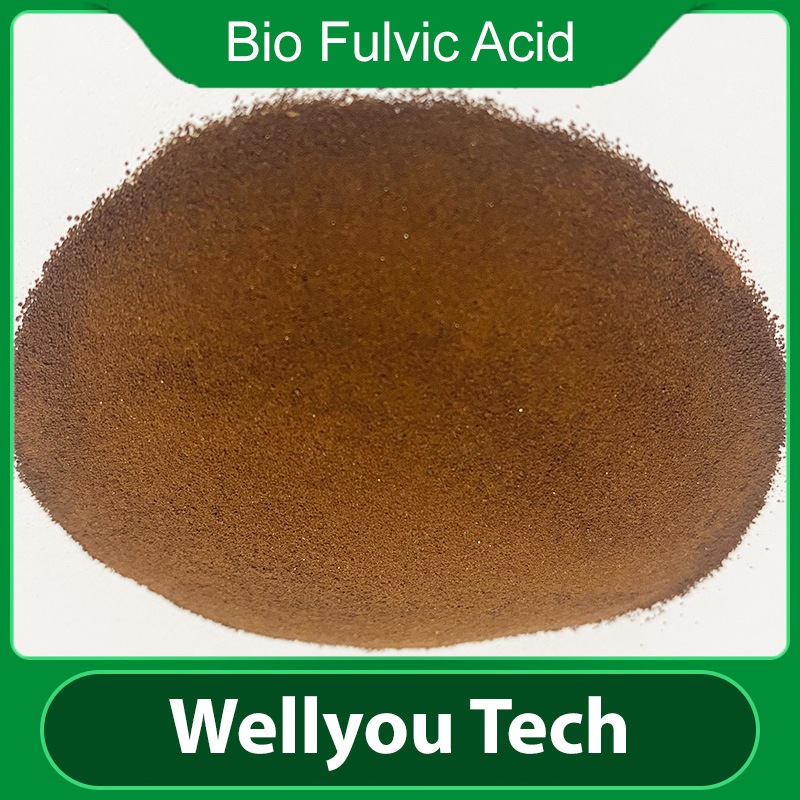 Organic Certificed Biostimulant Bio-Fulvic Acid Fertilizer From Wellyou Tech