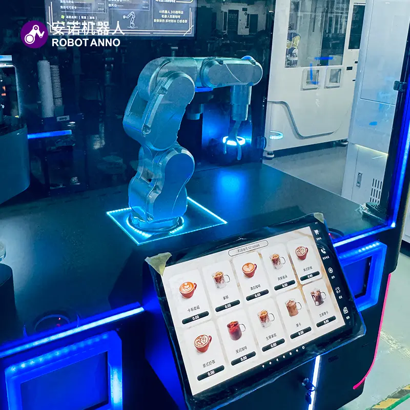 High-Quality NEW AI Robot Coffee Vending Machine Mobile 24H Master Cafe Manufacturers, Factories