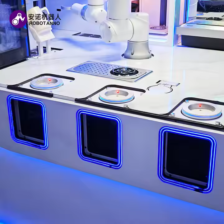 High-Quality China Suppliers Factory AI Coffee Robot Vending Machine for Hot & Cold Beverages with Latte Art Master Technology Suppliers, Factory