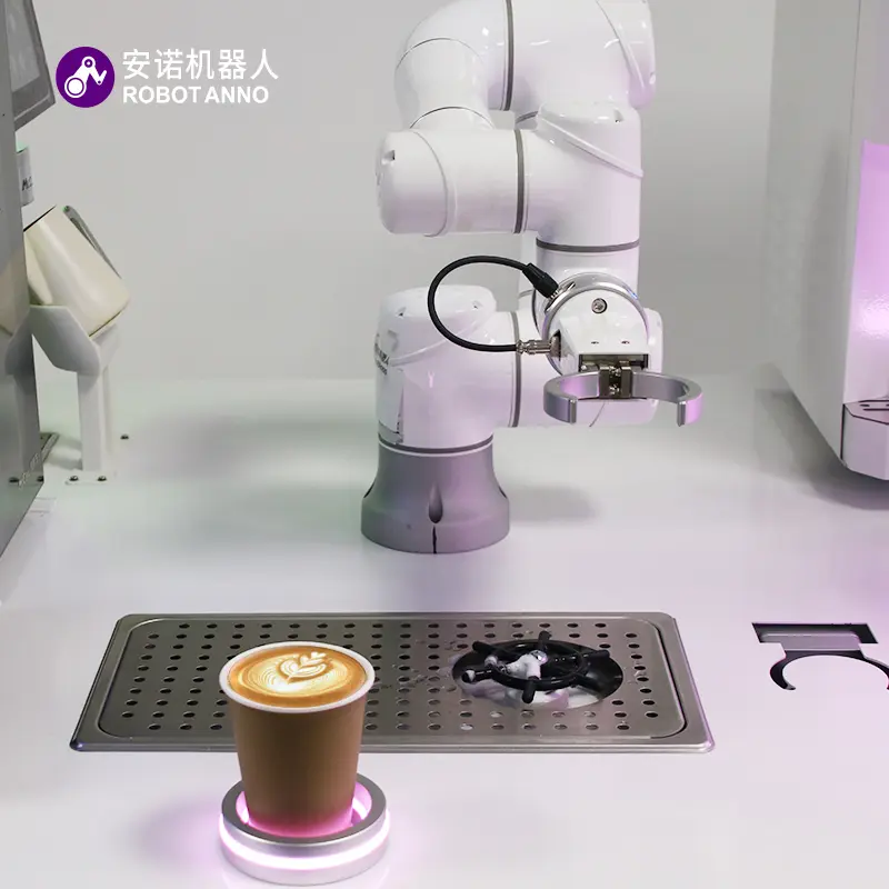 OEM Discover the Future: AI Robot Barista for Stunning Latte Art Coffee Manufacturers, Factories