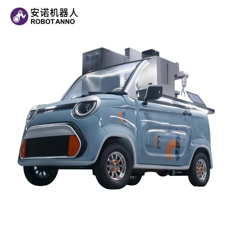 Custom New Generation Mobile Smart Café: AI Robot Coffee Machine from China Suppliers & Factory - 24/7 Coffee Vending Solutions Supplier, Factories