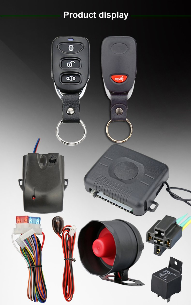 Nto Ntc040 Comprehensive Vehicle Locking System with Battery Car Alarm