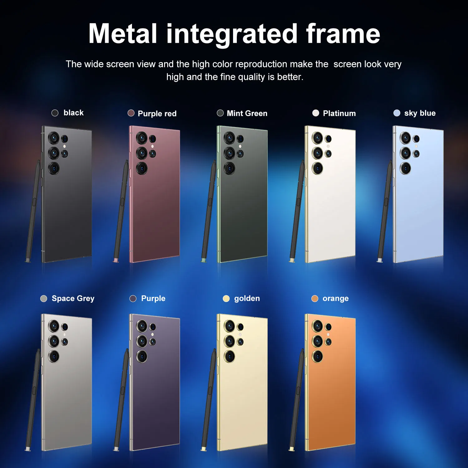 S26 Ultra with Virtual RAM Technology 16GB Plus 8GB Extended RAM 1tb 6.8 Inch 5g Android 15 108MP LTE/CDMA