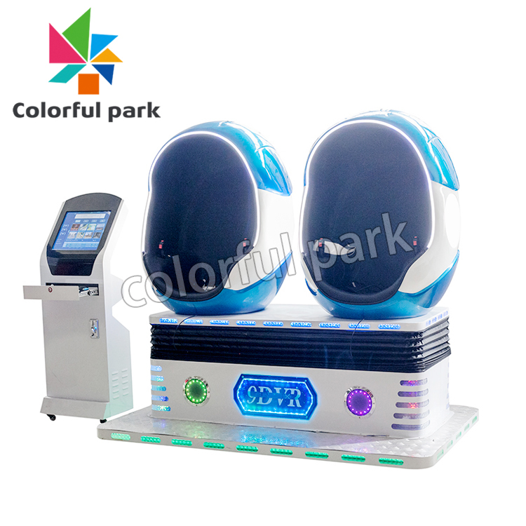 Colorful Park Vr Technology Egg Seats Virtual Reality 9d Vr Cinema Simulator