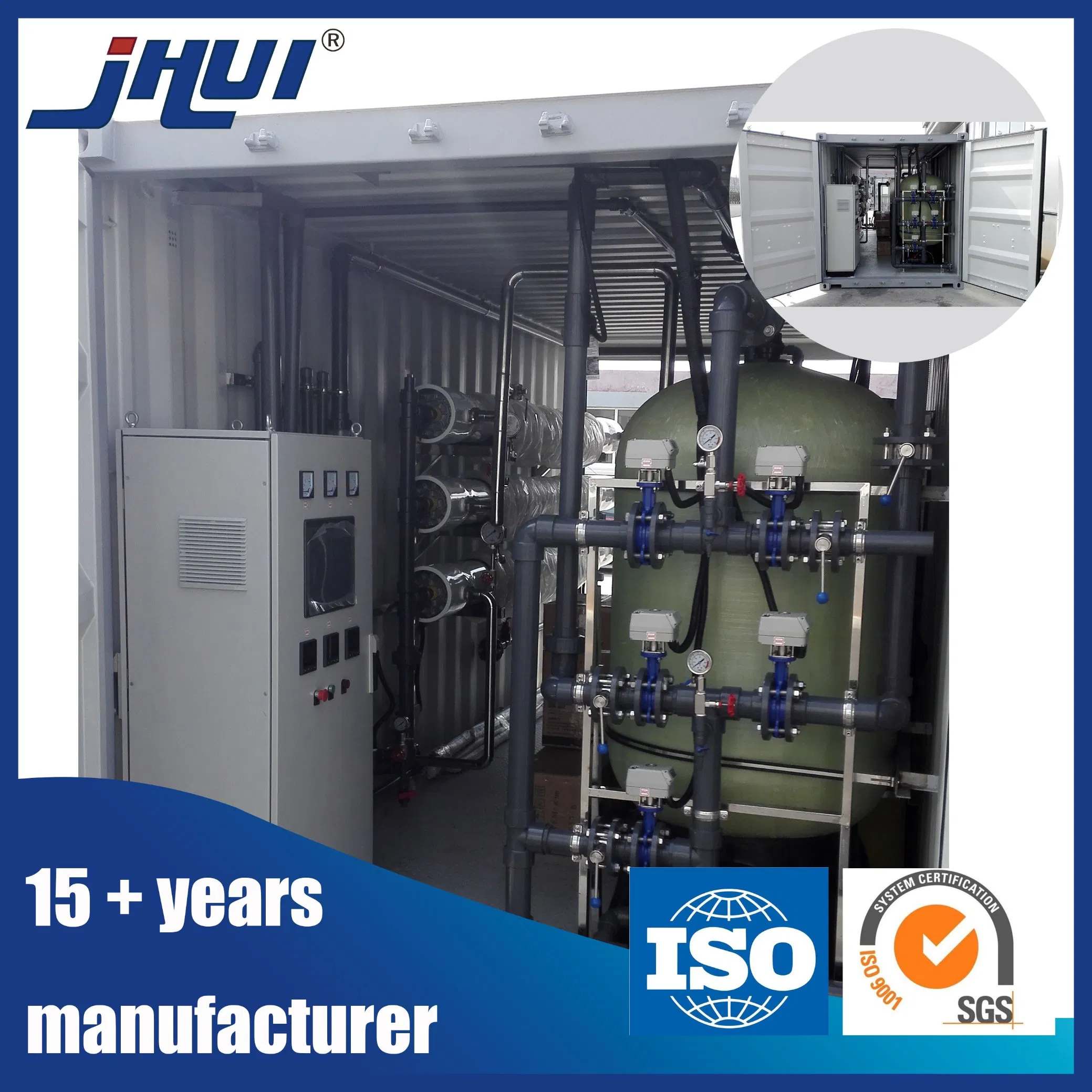 Container Type Containerized RO System Salt Water Desalination Plant