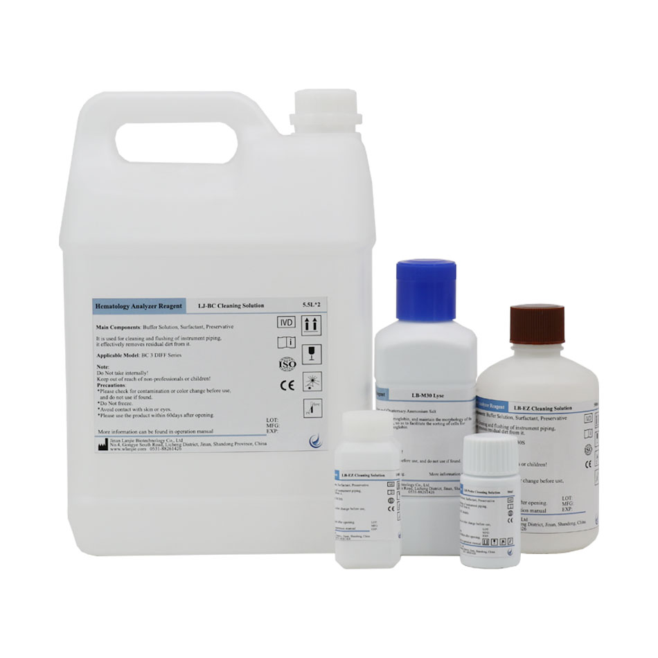 Blood Test Hematology Analysis Reagent BC Cleaning Solution 5.5L For Hospital Clinical Laboratory