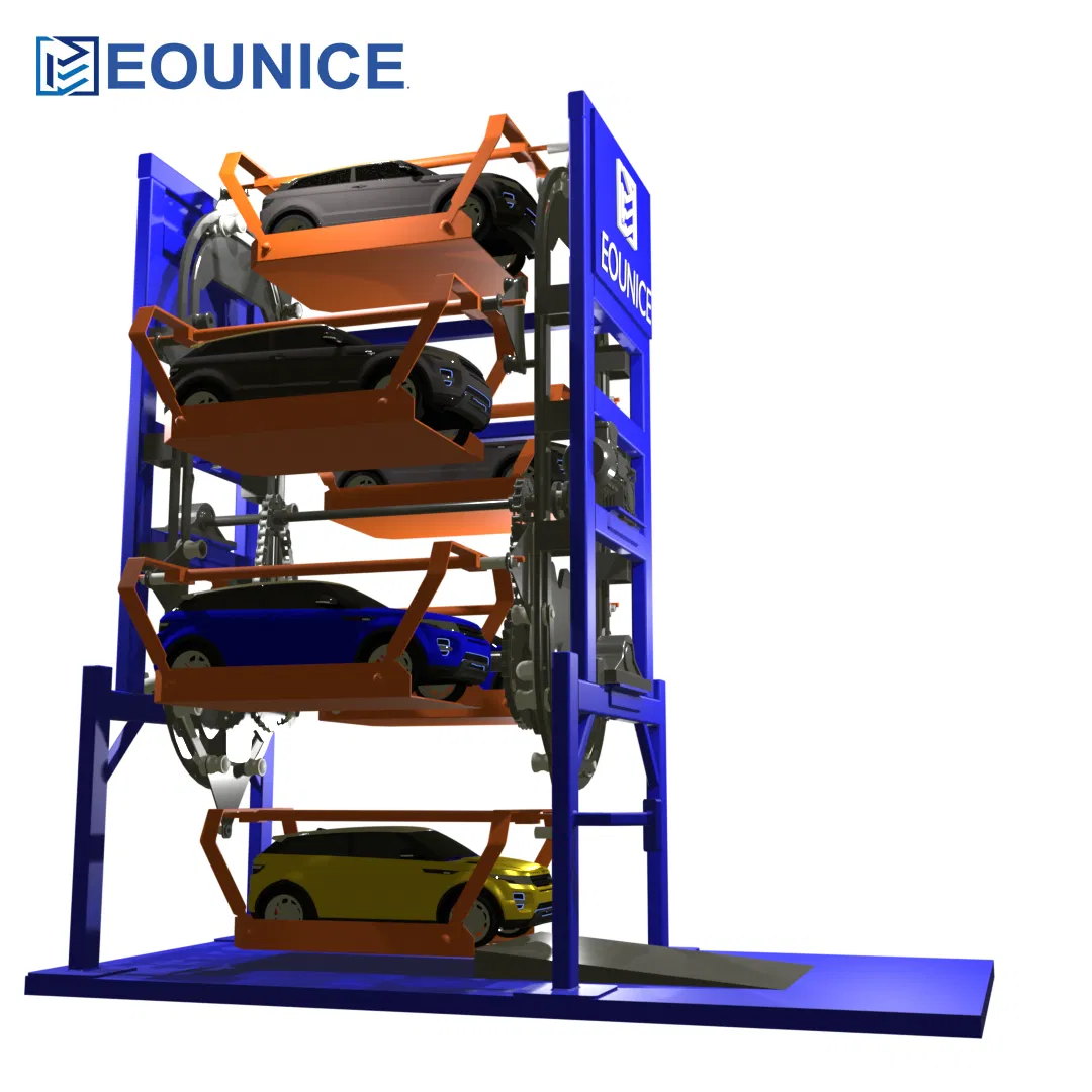 Eounice Vertical Parking System - Custom Rotary Design IoT-Enabled Parking Solutions