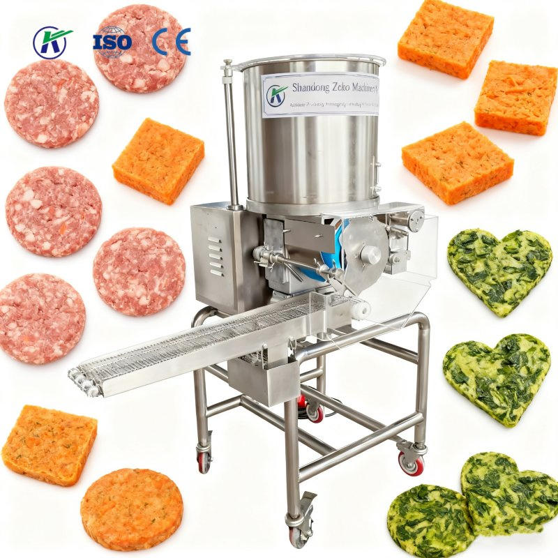 Automatic and Efficient Vegetable Shaping Machine Industrial Meat Patty Forming Equipment for Food Processing Factories
