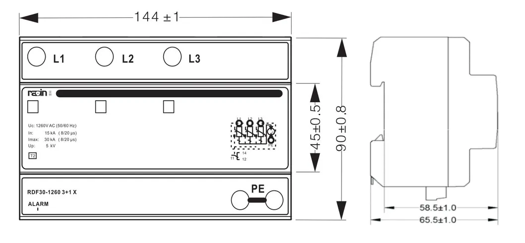 Dimensions Diagram