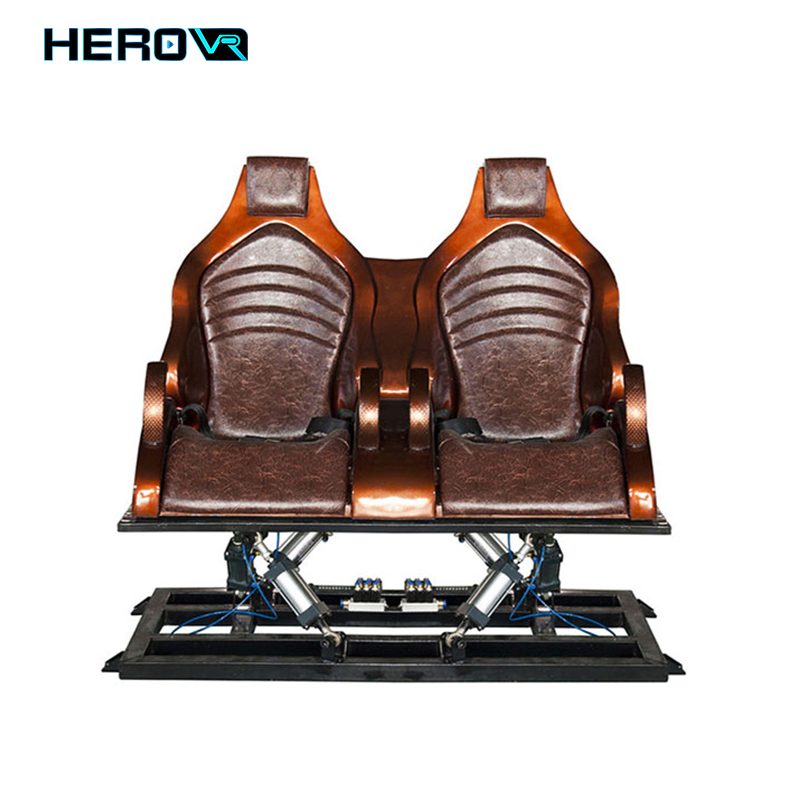 Herovr New Technology Electric 6 Seats Vr Chair Game Machine Equipment Virtual Reality 5D Cinema Theater Simulator Price
