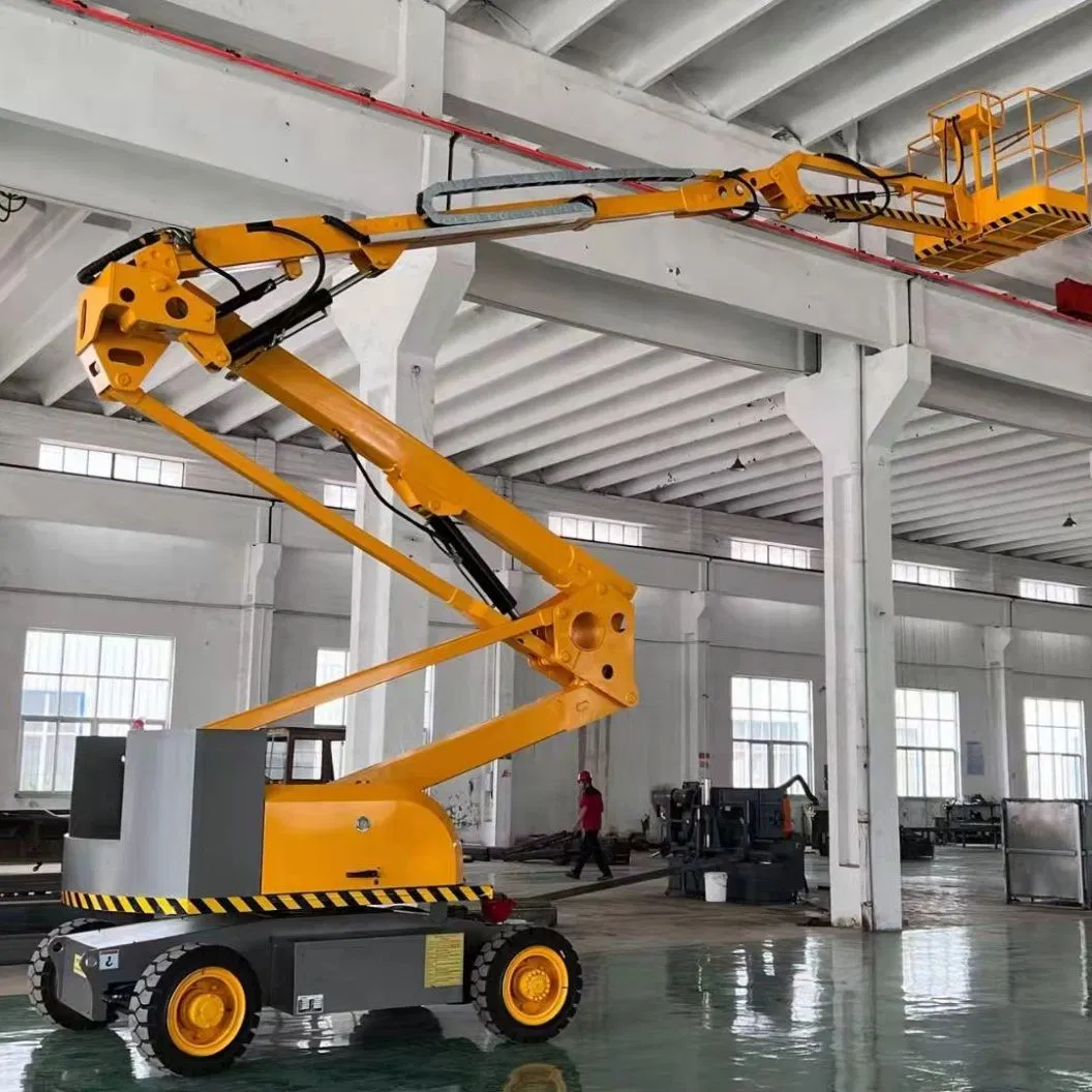 Self-Propelled Aerial Work Platform with Hydraulic Boom Technology