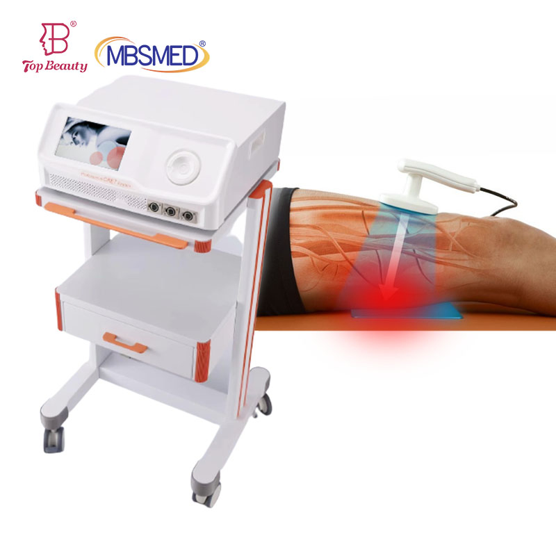 Painless Ret Cet Handle Rehabilitation Pain Relief Physical Therapy Equipment Tecar RF Winback Tecartherapy Physio Tecar Device