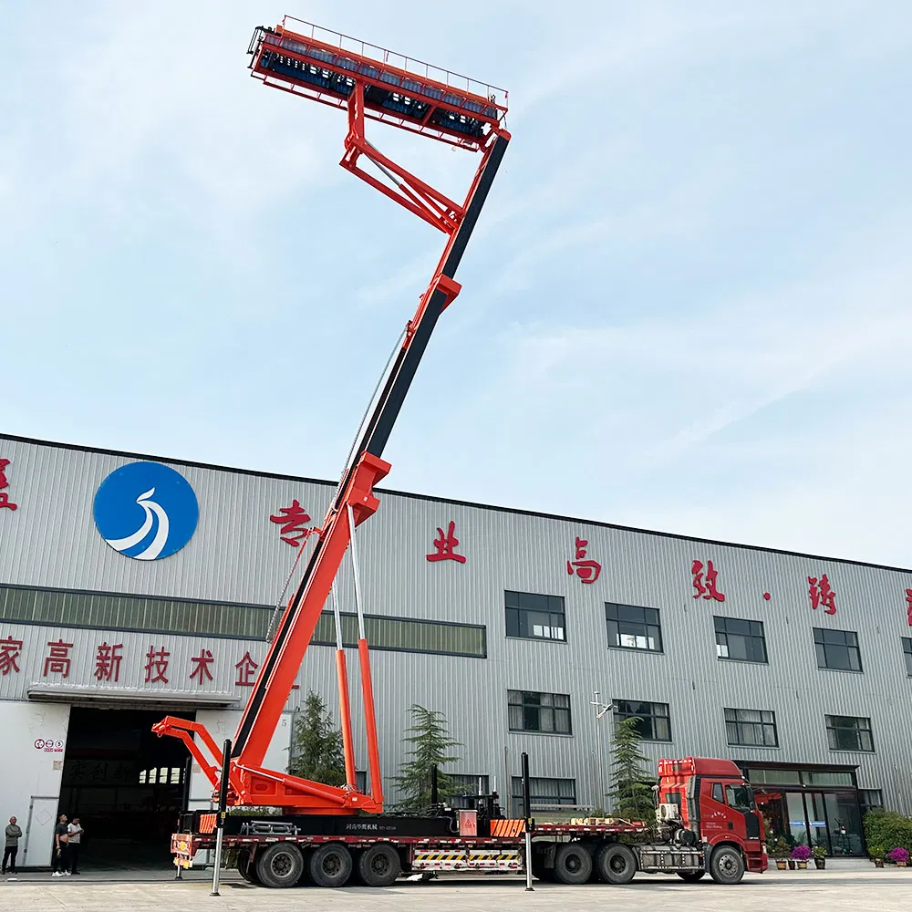 with The Height of Digital Display Vehicle Type Multi-Functional Hydraulic Lifting Equipment Platform