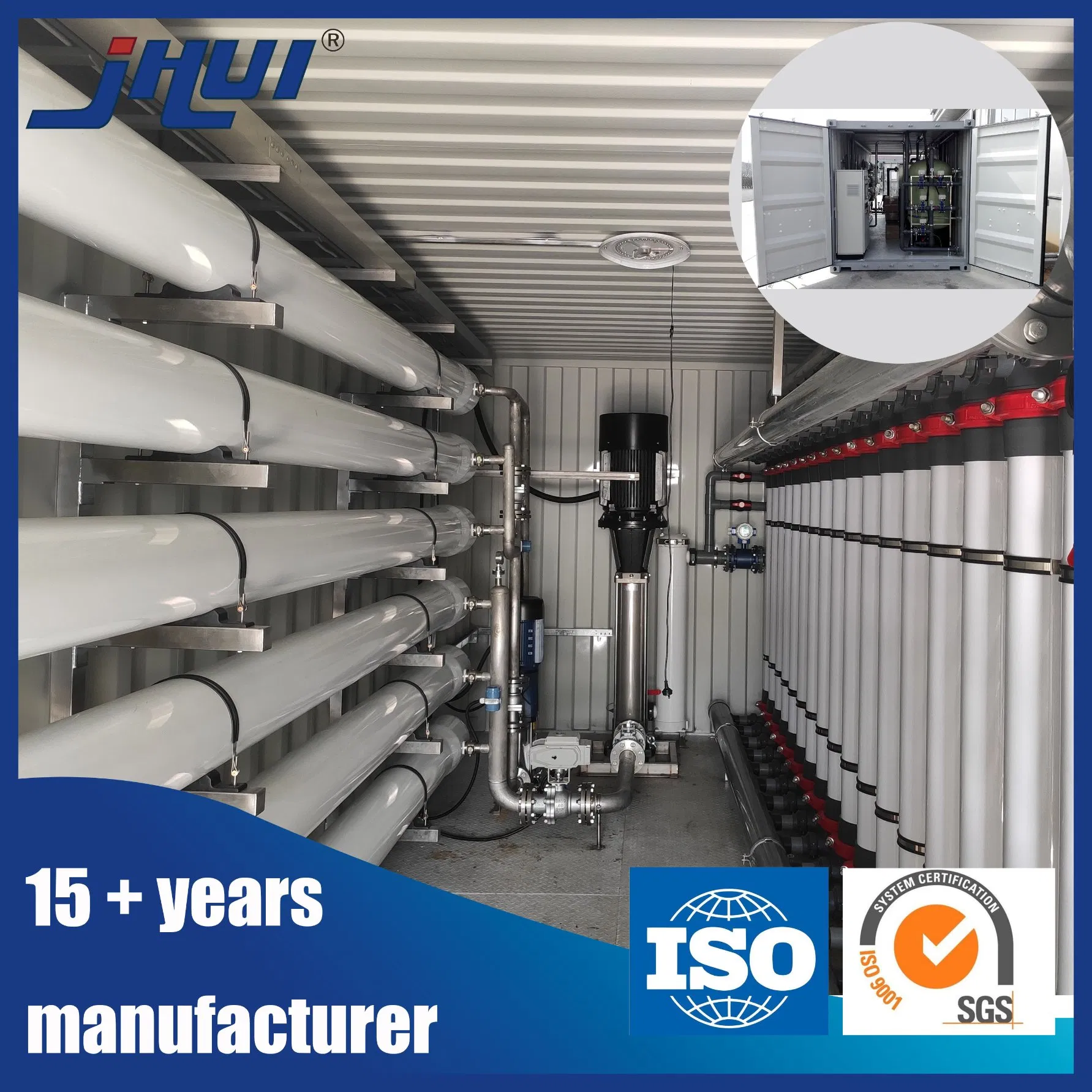 Advanced Seawater Reverse Osmosis System for Optimal Water Purification