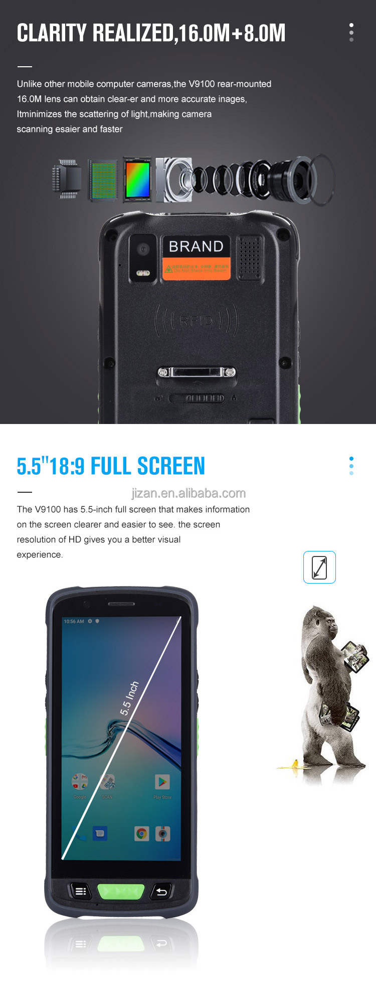 V9000P Features