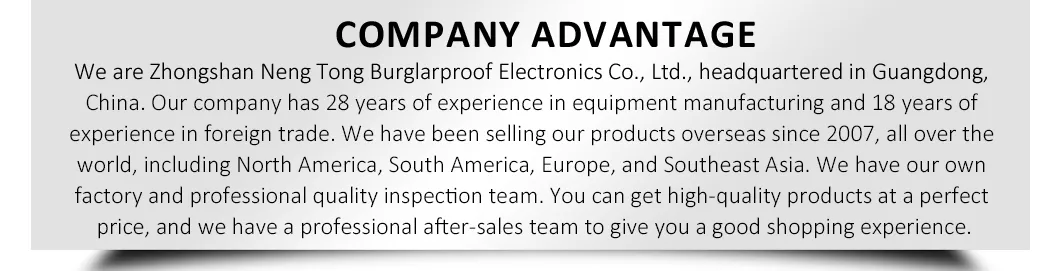 Company Advantage