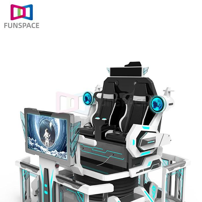 New Technology Equipment Amusement Park 9d Virtual Reality Simulator 2 Seats 9d Vr Space Battle