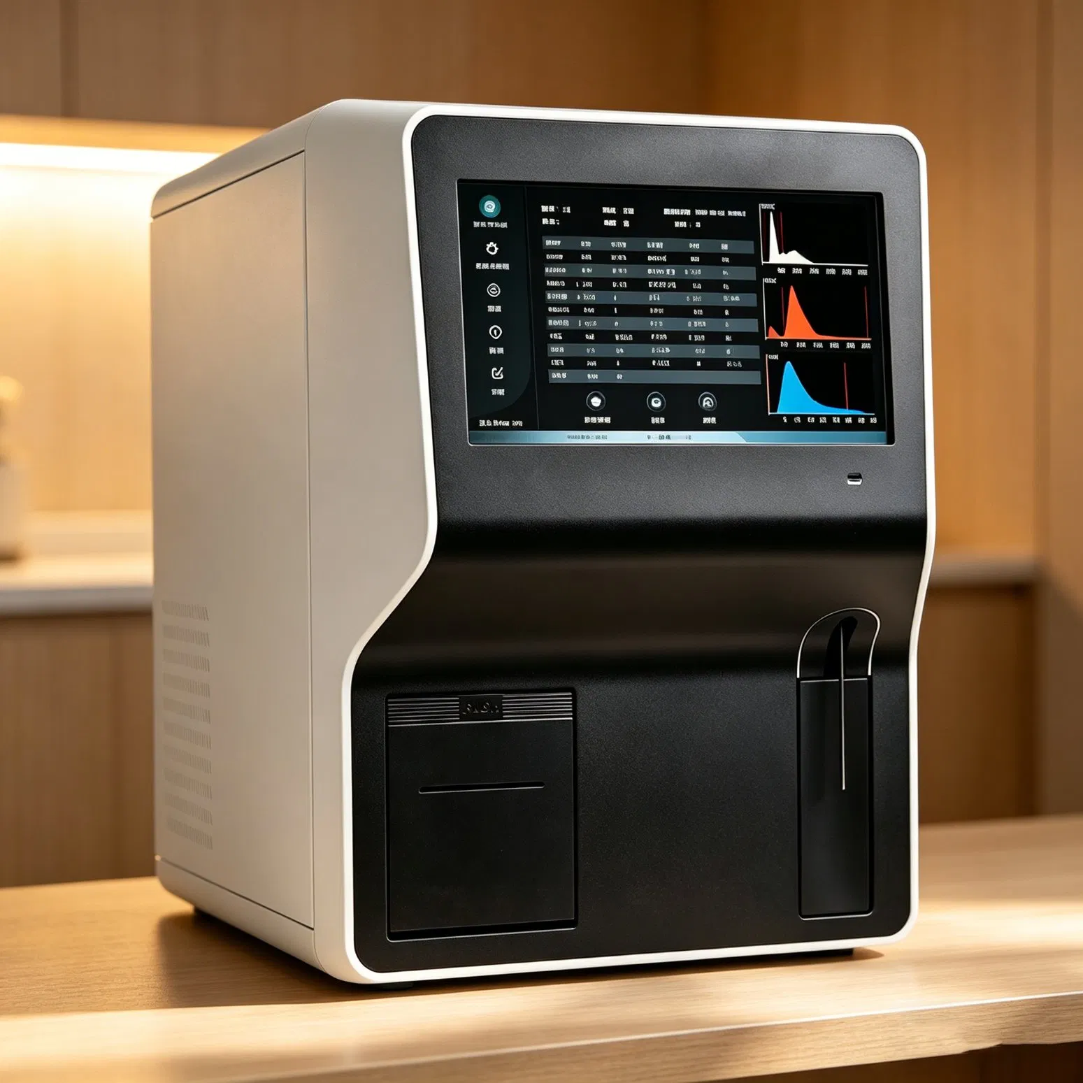 Auto Blood Immunoassay System Testing Cell Counter Cbc Hematology Analyzer Blood Cell Counter Machine
