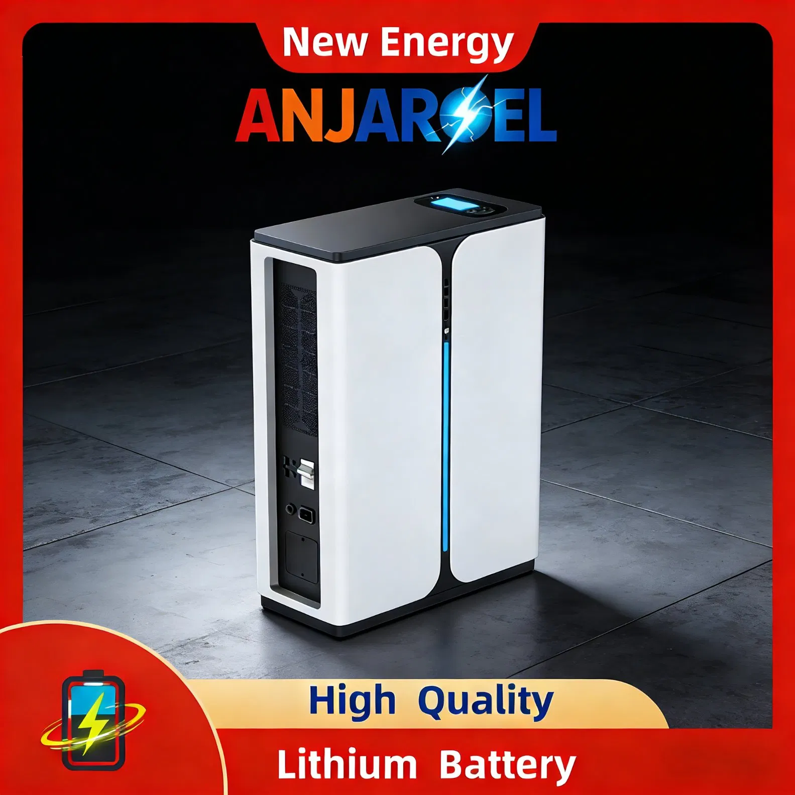 Lithium Cell 51.2kwh Custom Energy Storage System, 51.2V LiFePO4 Battery for Residential &amp; Commercial Projects