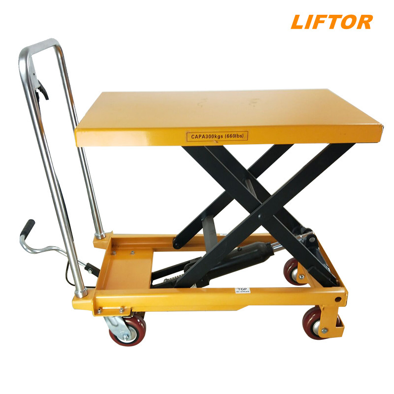 Movable Small Hydraulic Double Lift Table Advanced Technology Hydraulic Scissor Lift/Elevating Platform