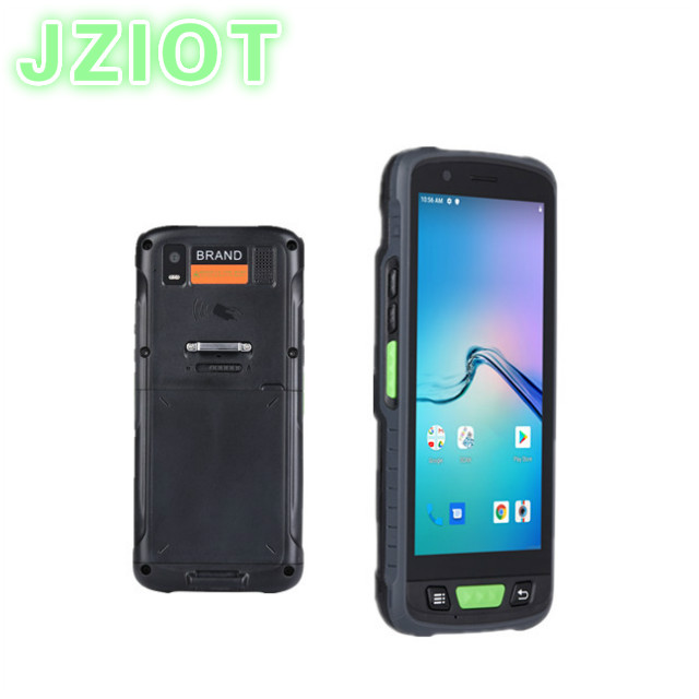 JZIOT V9000P PDA Handheld Data Capture Device 5.5" Screen IP67 Waterproof Wireless 4G LTE Portable Android 9.0 2.0GHz Octa-core