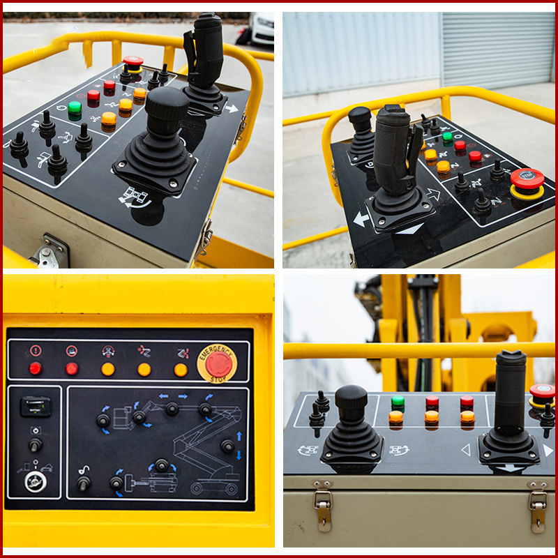 Self-Propelled Aerial Work Platform with Hydraulic Boom Technology