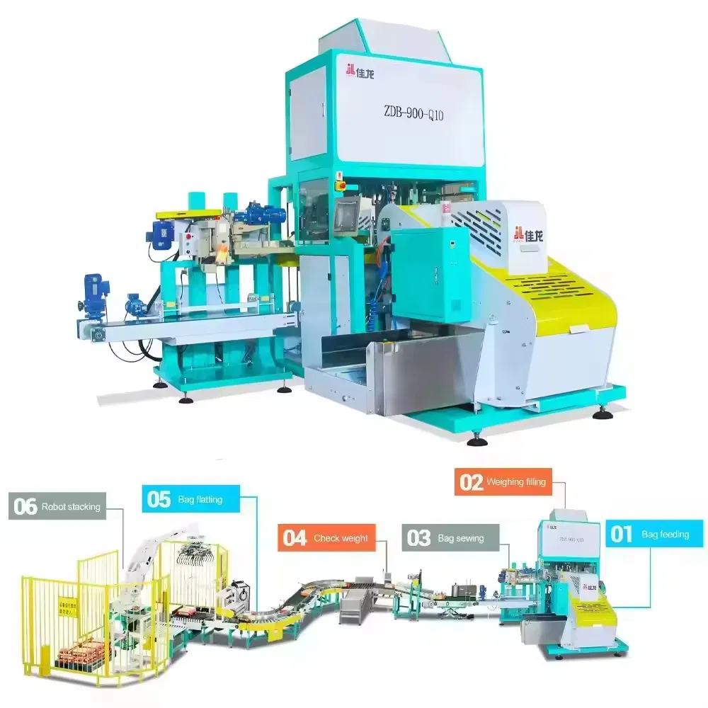Fully Automatic SS304 Robotic Fertilizer Palletizing System for NPK Urea Compound Organic DAP Ssp Tsp Bags 1200kg Load 600bags Hr