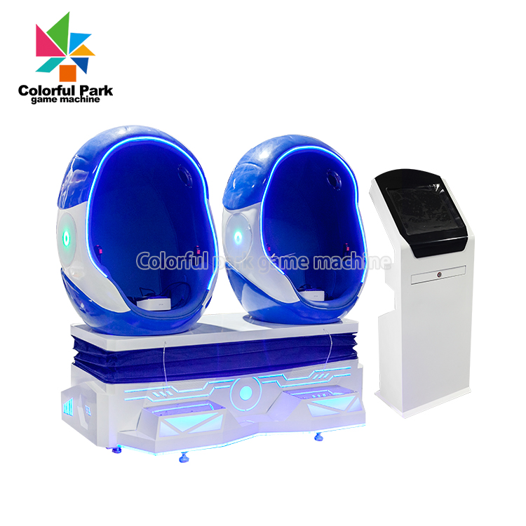 Colorful Park Vr Technology Egg Seats Virtual Reality 9d Vr Cinema Simulator