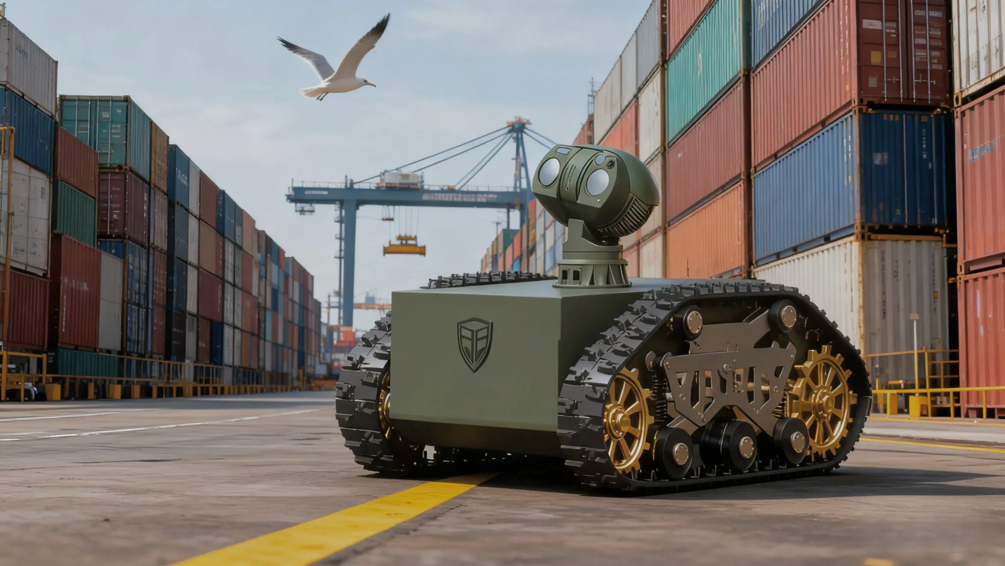 Advanced Autonomous Ugv for Critical Infrastructure Surveillance and Remote Monitoring