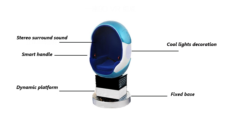 New Technology Virtual Reality 9d Vr Cinema Simulator Game Machine