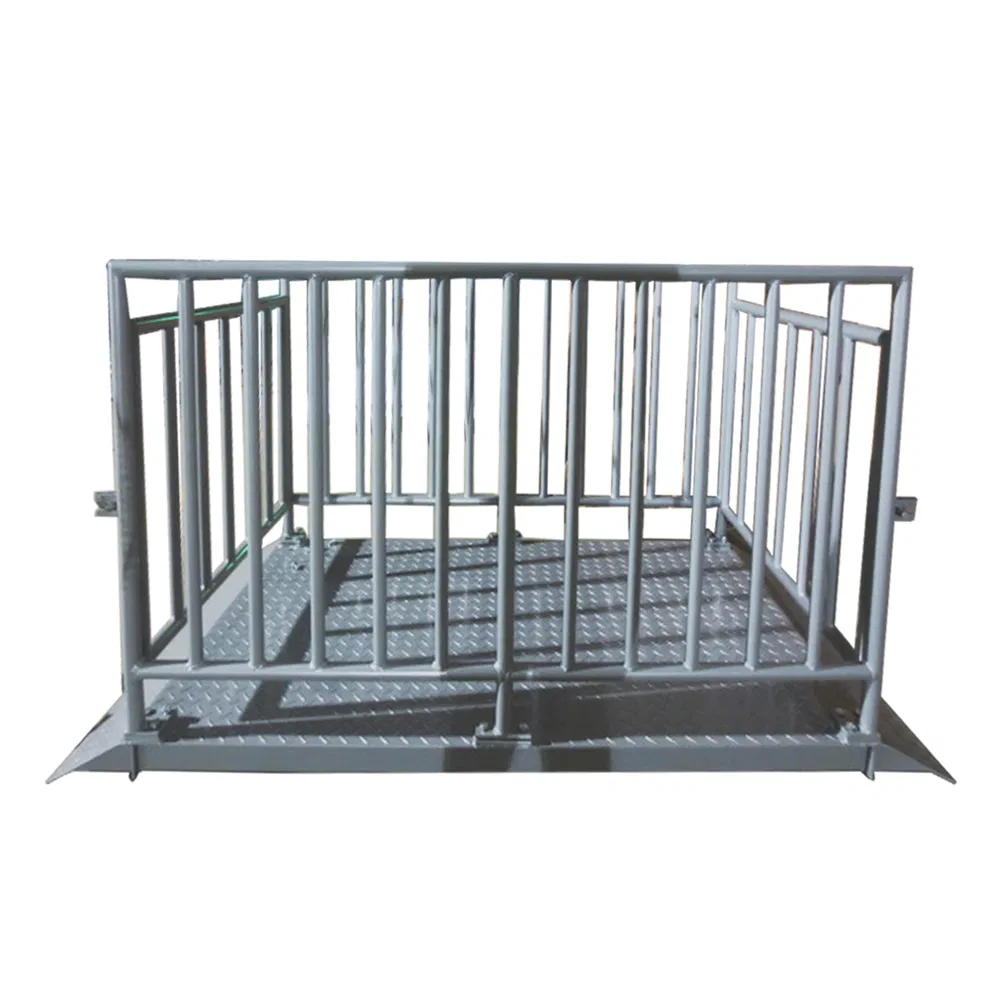 Heavy-Duty Digital Cattle Weighing Platform for Livestock Management