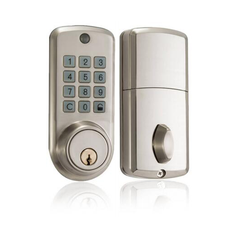 Silver Color Virtual Anti-Theft Password Technology Automatic Door Lock