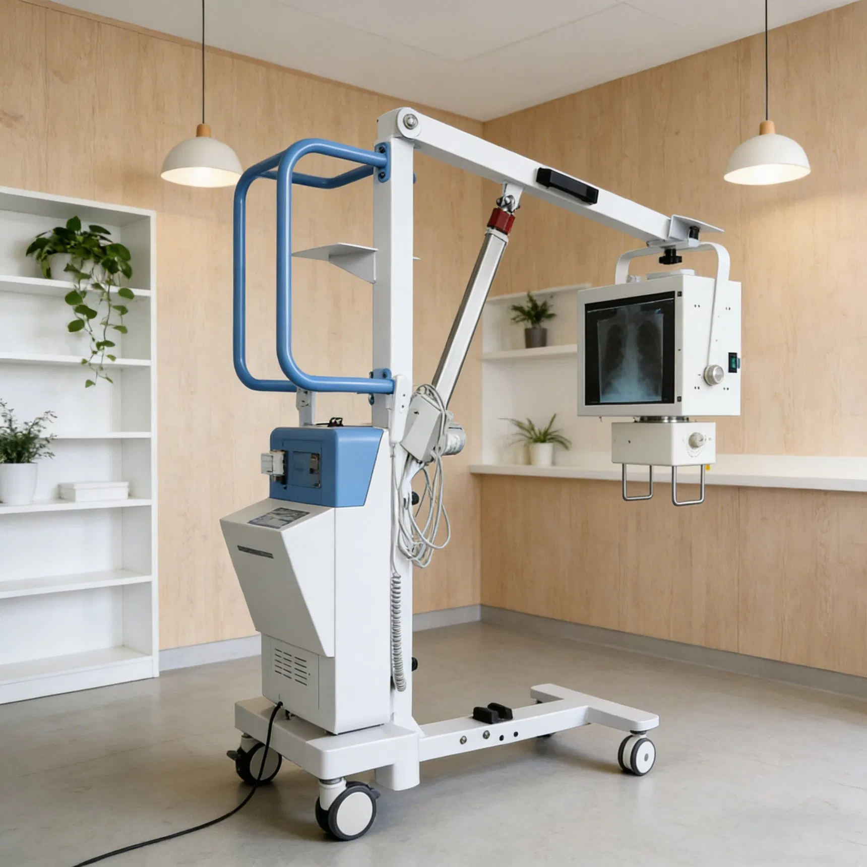 High-Resolution Portable Veterinary X-ray Machine Reliable Veterinary Equipment for Clear Veterinary Clinical Imaging