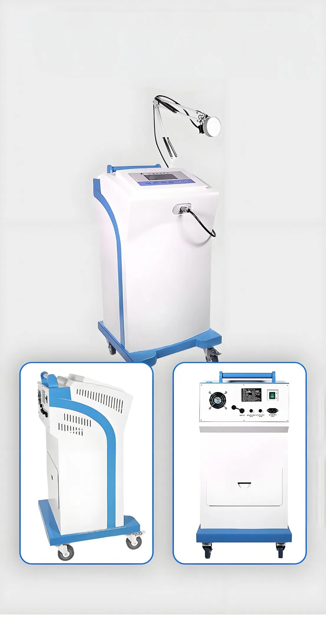 Microwave Therapy Machine Physiotherapy Equipment for Physical Rehabilitation and Pain Management Adjustable Frequency and Intensity Settings for Clinical Home