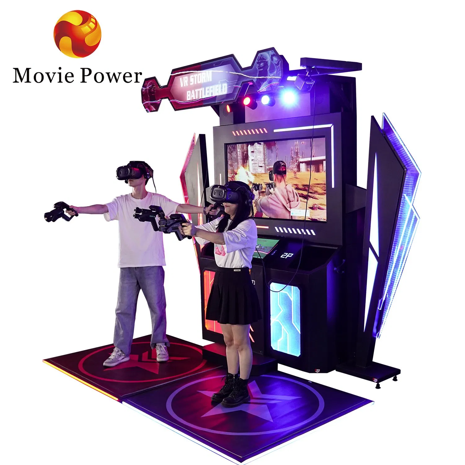 New Technology Vr Virtual Reality Shooting Game Machine for Game Zone