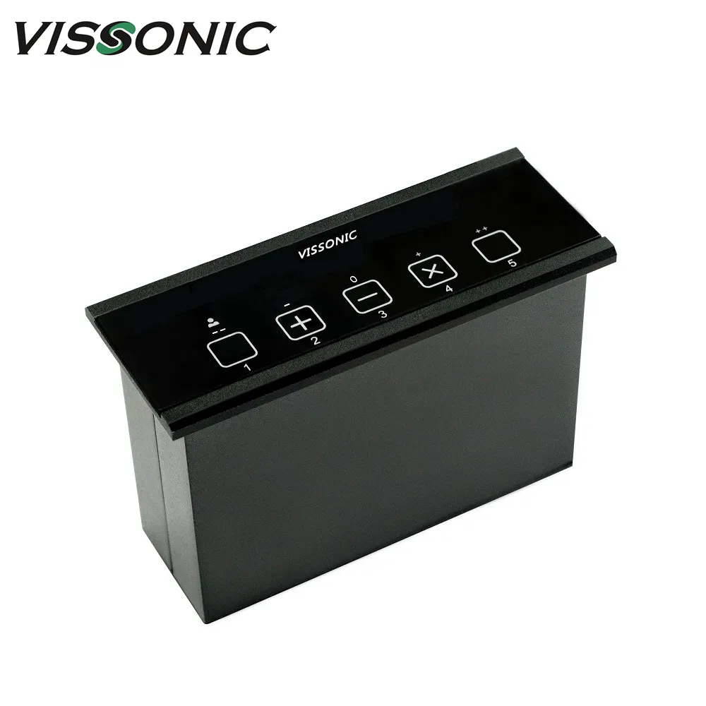 Full Digital Audio Video Conference System Flush-Mounting Wired Voting Unit