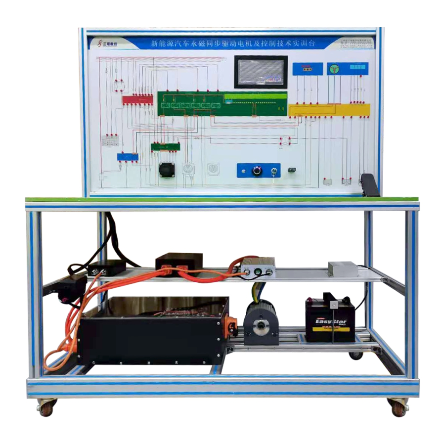 New Energy Vehicle Permanent Magnet Synchronous Drive Motor and Control Technology Training Platform