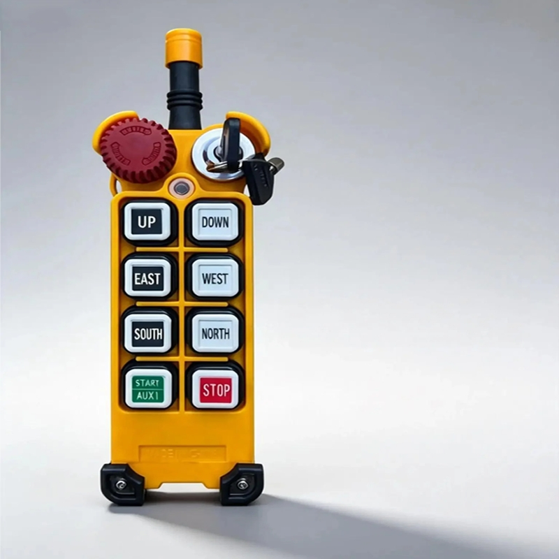 Industrial Waterproof Wireless Remote for Hot Metal Charging Crane High Temp 100c Anti Jamming