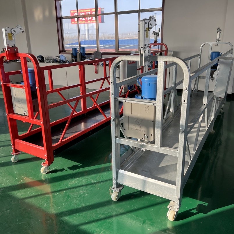 Innovative Hot Galvanized Electric Suspended Platform for Building Maintenance with Advanced Technology Integration