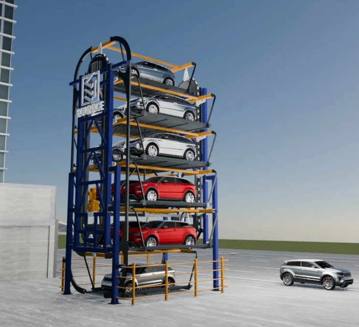 Parking Garage Lift Eounice Efficient Digital Platforms for Advanced Rotary Parking Systems