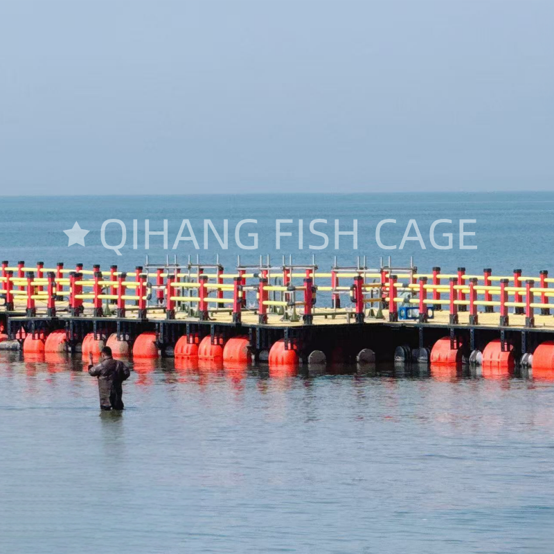 Qh-Fish Cage HDPE Floating Platform with Anti Wave Technology
