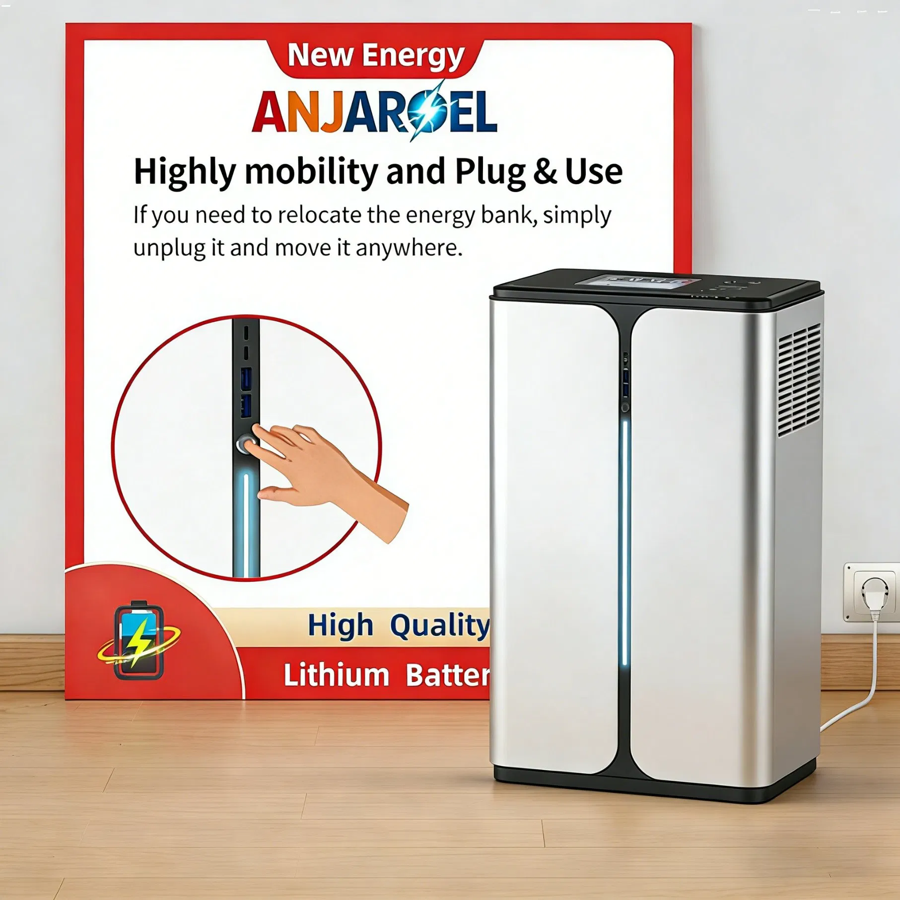 Lithium Cell 51.2kwh Custom Energy Storage System, 51.2V LiFePO4 Battery for Residential &amp; Commercial Projects