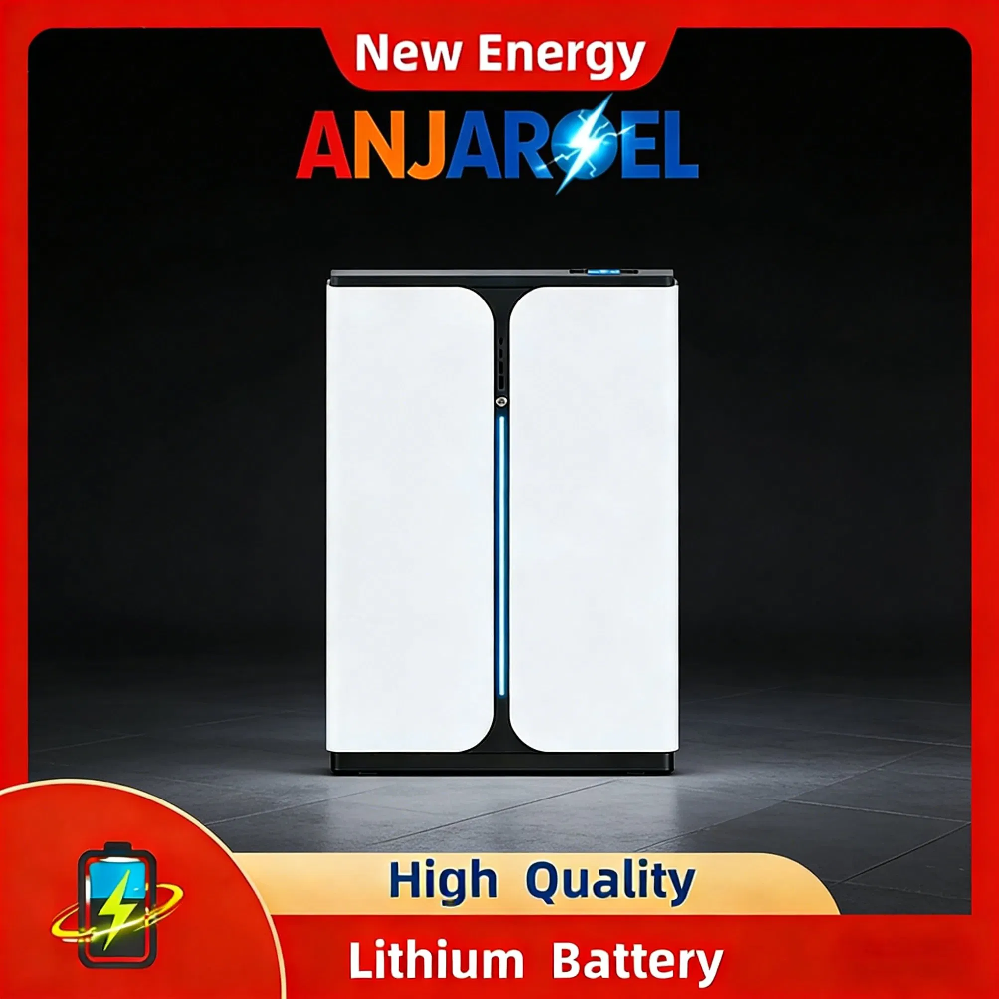 Lithium Cell 51.2kwh Custom Energy Storage System, 51.2V LiFePO4 Battery for Residential &amp; Commercial Projects