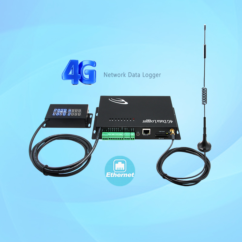 4G LTE Ethernet Data Recorder multi use temperature logger usb data capture
