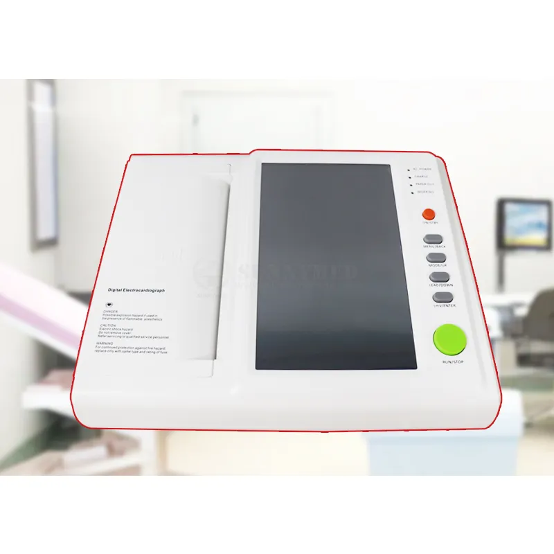 Portable 12 Channel ECG Machine